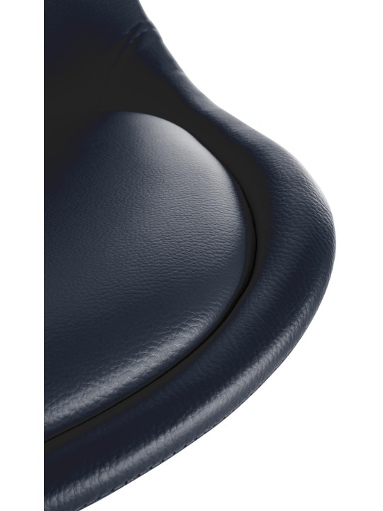 Szék Sofia műbőr Square, fekete