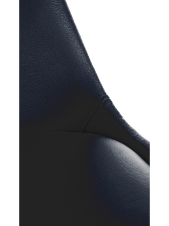 Szék Sofia műbőr Square, fekete