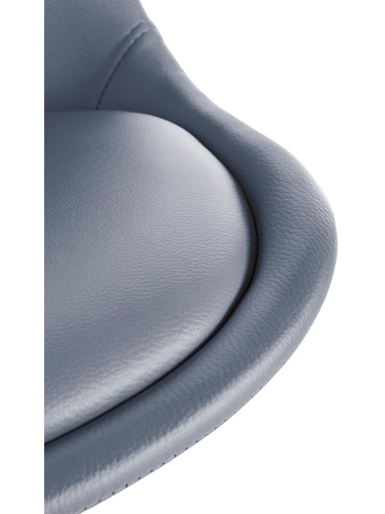 Szék Sofia műbőr Square, szürke