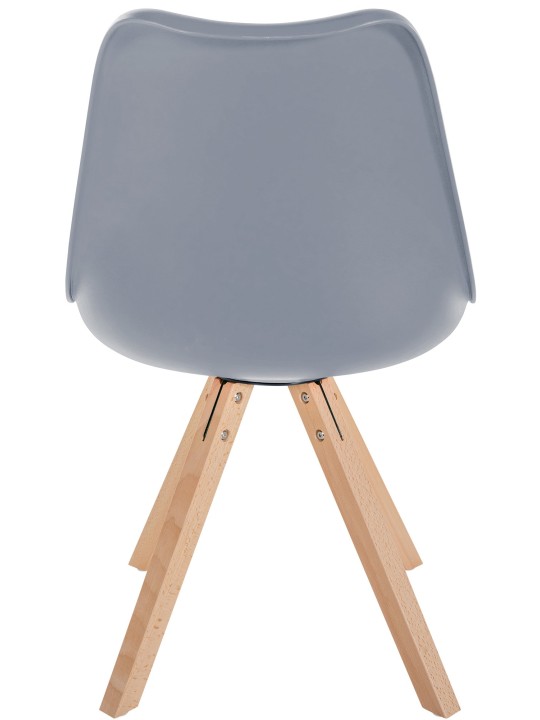 Szék Sofia műanyag tér, szürke