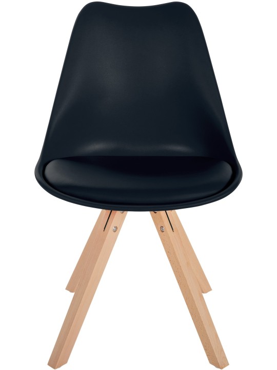 Szék Sofia műanyag tér, fekete Szék Sofia műanyag tér, fekete