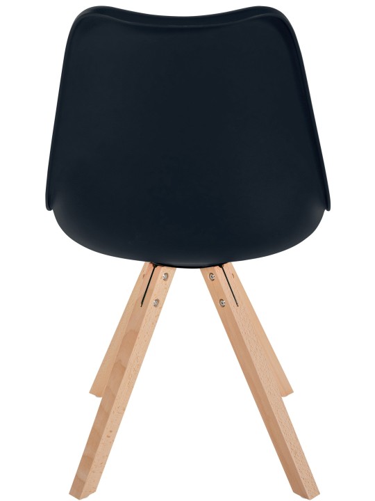 Szék Sofia műanyag tér, fekete Szék Sofia műanyag tér, fekete