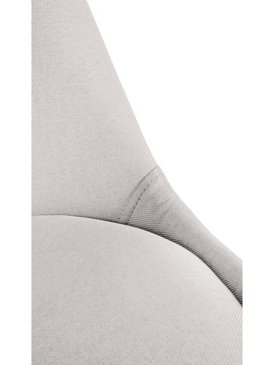 Szék Sofia szövet kerek, krém