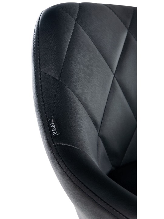 Lazio műbőr munkaszék, fekete