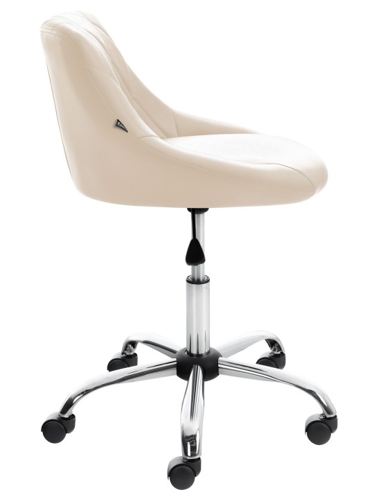Lazio műbőr munkaszék, krém