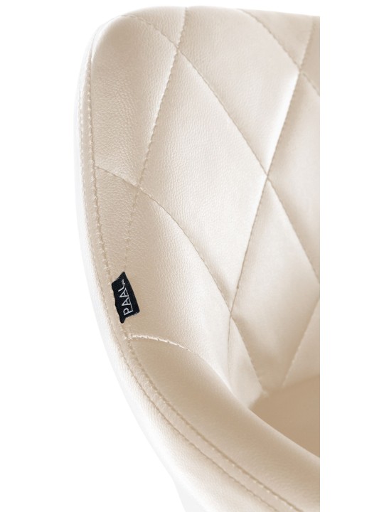 Lazio műbőr munkaszék, krém