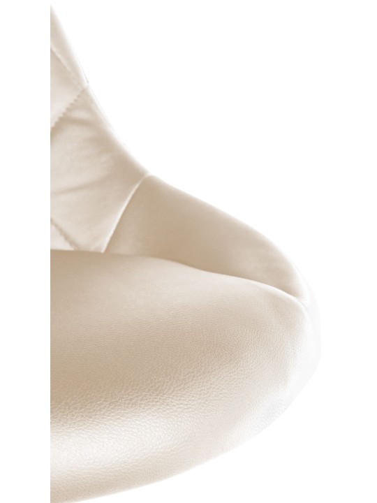 Lazio műbőr munkaszék, krém