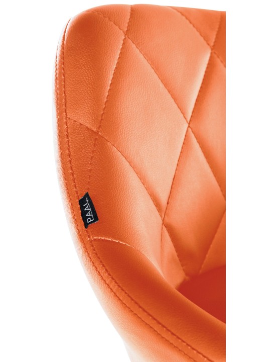 Lazio műbőr munkaszék, narancs