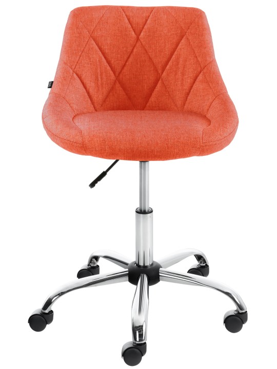 Munkaszék Lazio szövet, narancs