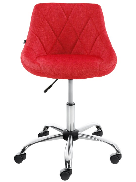 Munkaszék Lazio szövet, piros