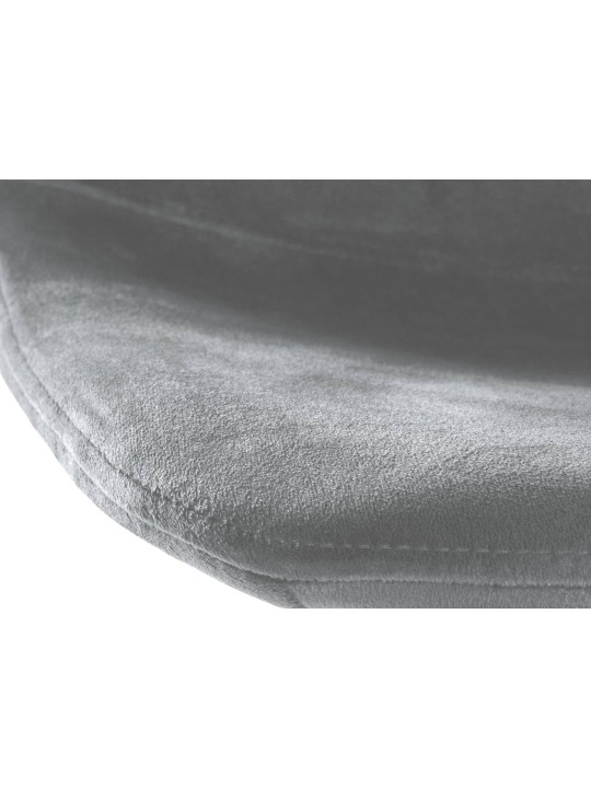 Bárszék Divo bársony króm, szürke