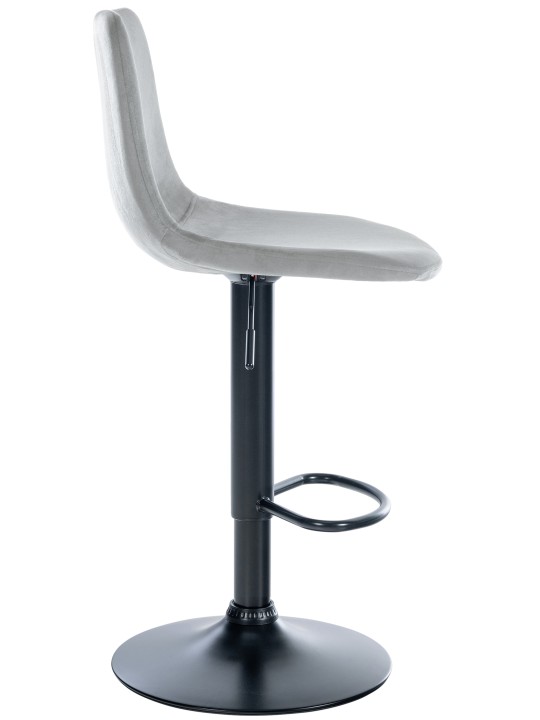 Bárszék Divo bársony, szürke