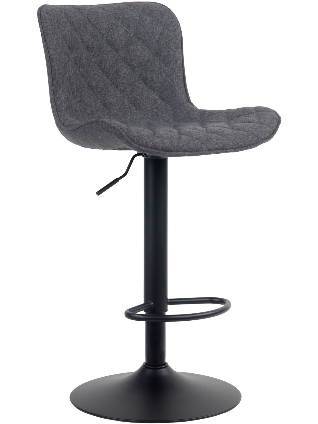 Bárszék Emma szövet, fekete