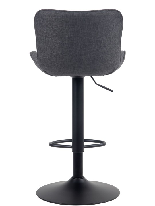 Bárszék Emma szövet, fekete