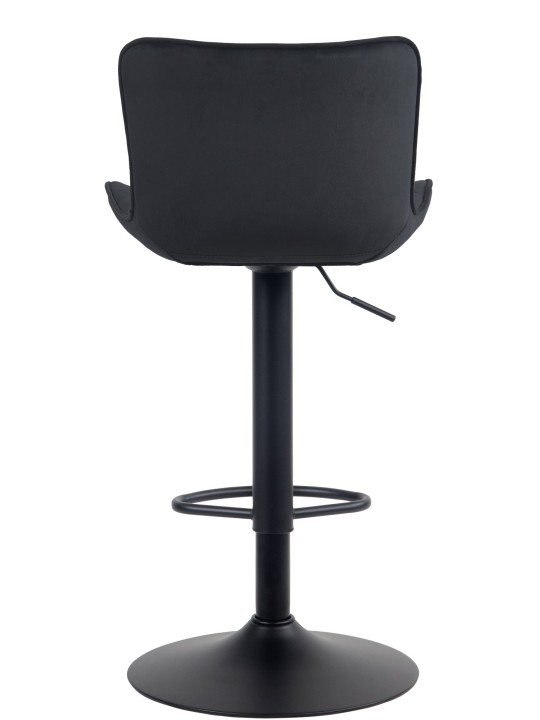 Emma bársony 2 db bárszék, fekete Emma bársony 2 db bárszék, fekete