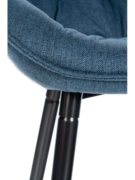 2 db bárszék készlet Gibson szövet, kék