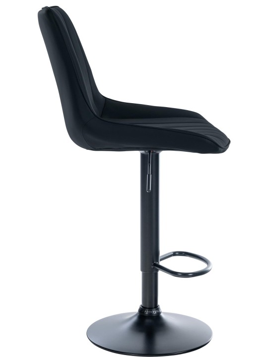 Bárszék Toni műbőr, fekete