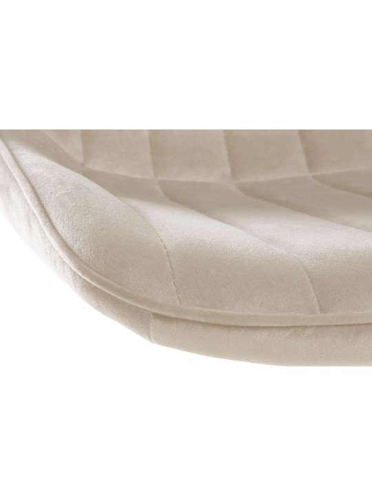 Bárszék Toni bársony, krém