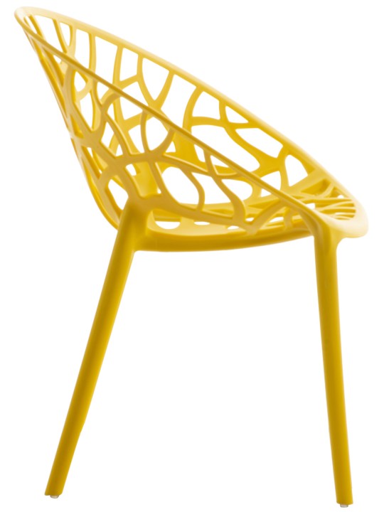 4 db Hope szék készlet, sárga