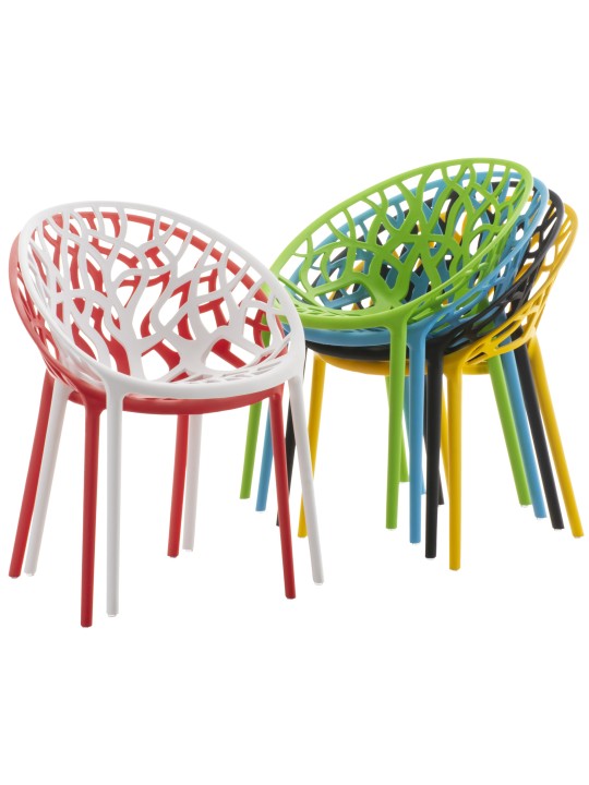 4 db Hope szék készlet, sárga