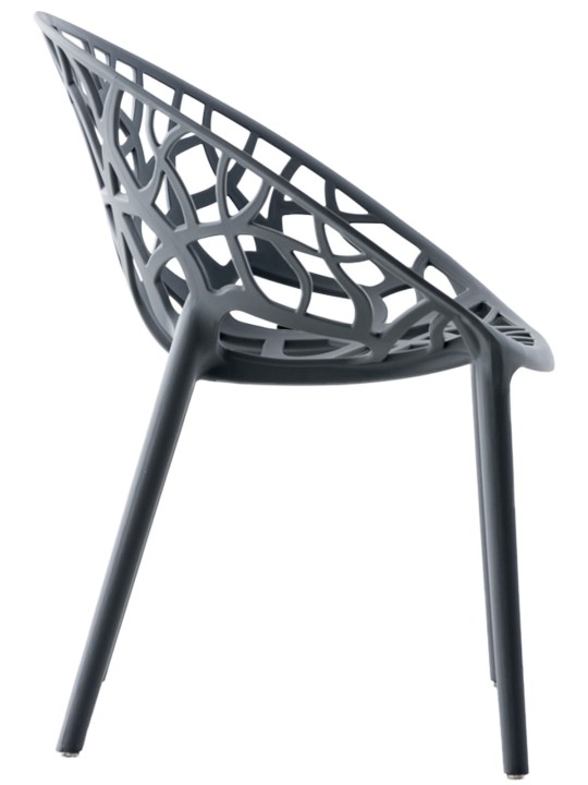 4 db Hope szék készlet, antracit