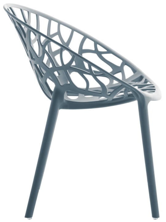 4 db Hope szék készlet, szürke