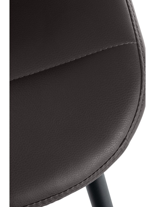 Tom szék műbőr, barna Tom szék műbőr, barna