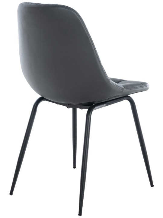 Tom szék műbőr, szürke