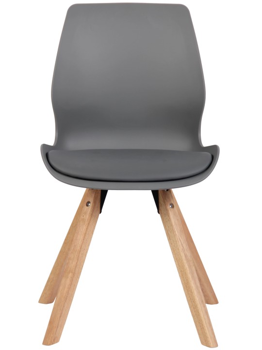 Luna műanyag szék, szürke