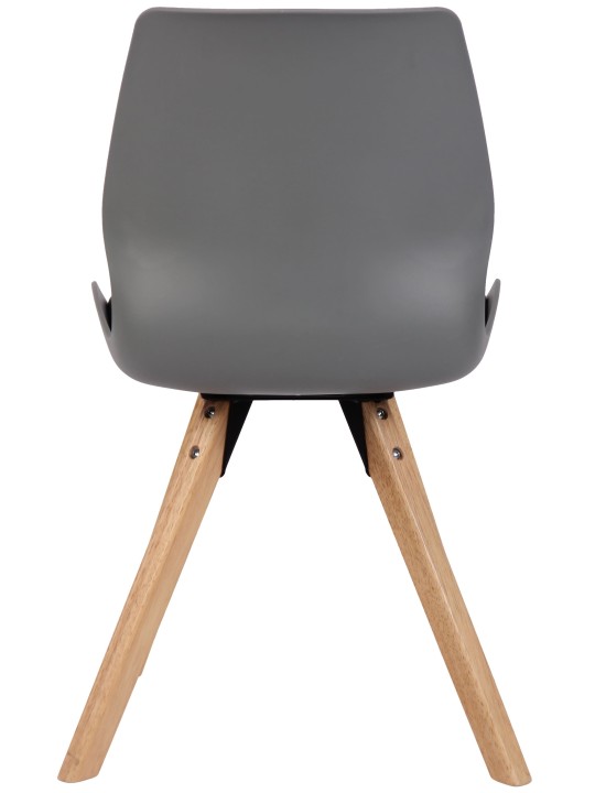 Luna műanyag szék, szürke