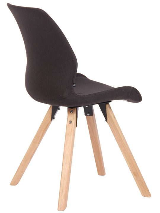 Szék Luna szövet, fekete