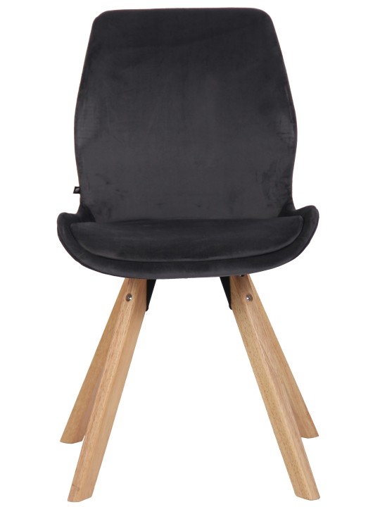 Luna bársony szék, sötétszürke Luna bársony szék, sötétszürke