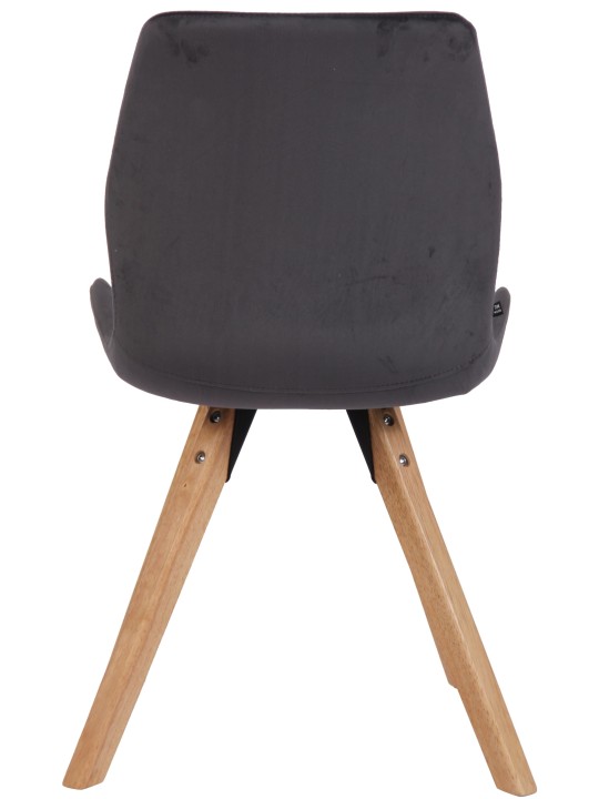 Luna bársony szék, sötétszürke Luna bársony szék, sötétszürke