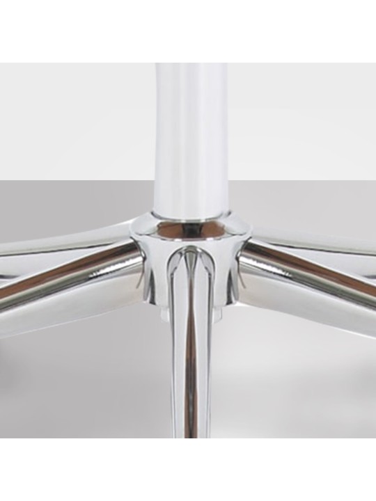 Chicago műbőr irodai szék, dió/fekete