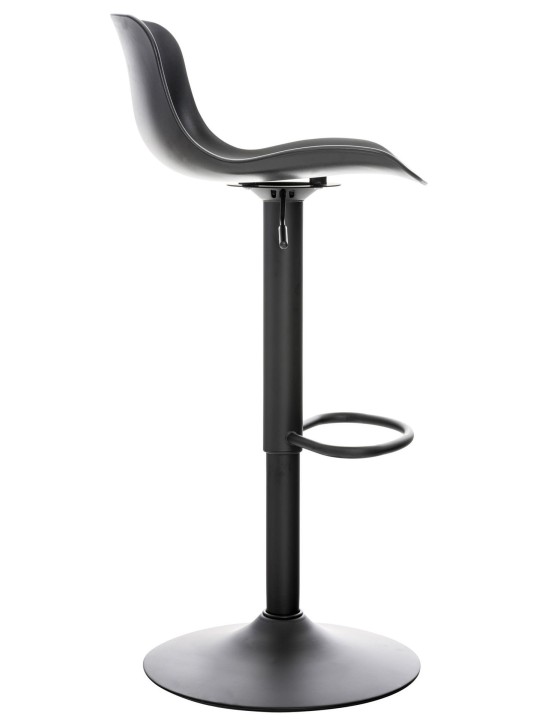 4 db Almada bárszék készlet, fekete