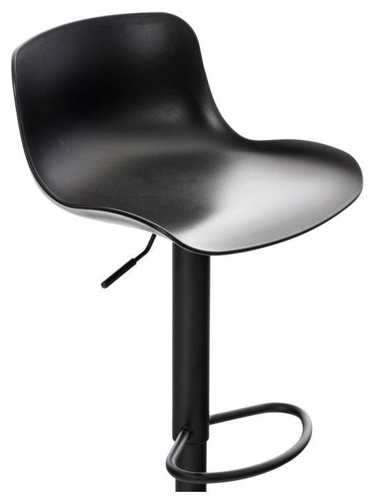 4 db Almada bárszék készlet, fekete