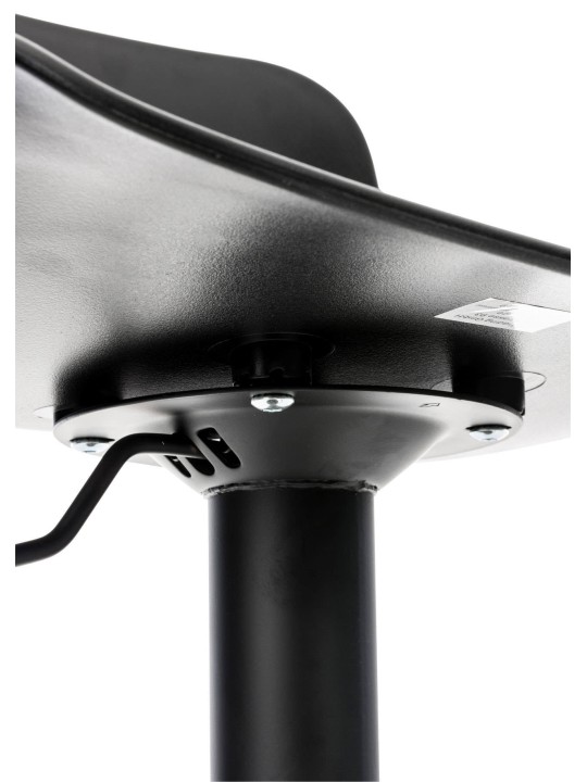 4 db Almada bárszék készlet, fekete