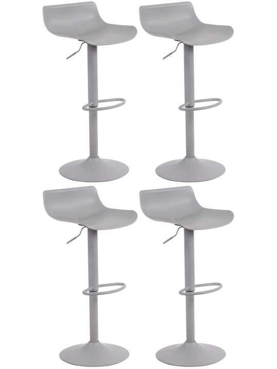 4 db Aveiro bárszék szett, szürke 4 db Aveiro bárszék szett, szürke