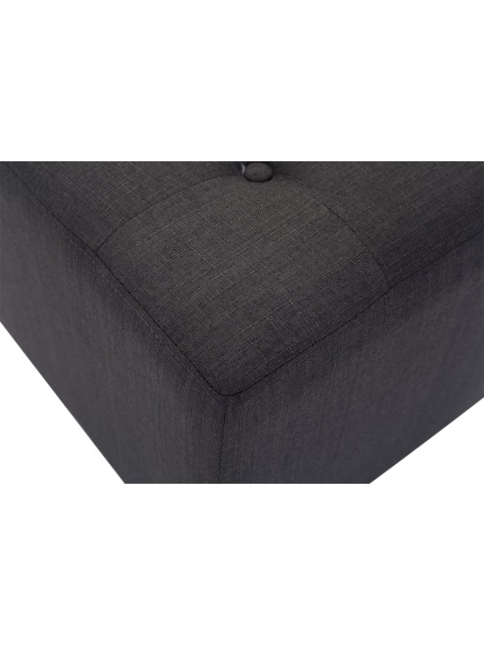 2db fáraó zsámoly készlet, antik fényű, sötétszürke