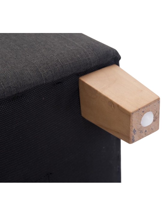 2db fáraó zsámoly készlet, antik fényű, sötétszürke