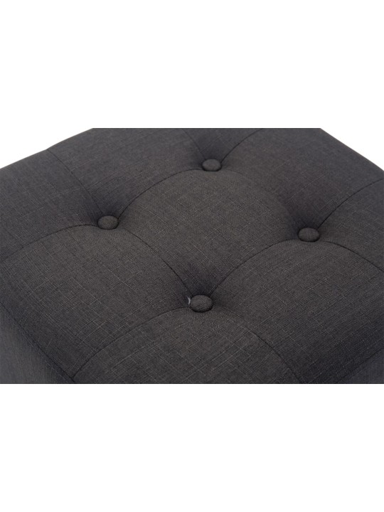 2db fáraó zsámoly készlet, antik fényű, sötétszürke