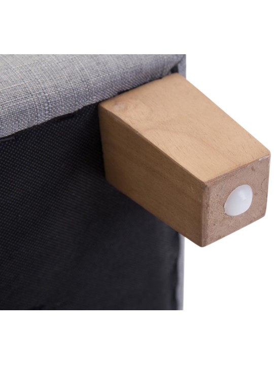 2db fáraó zsámoly készlet, antik fényű, világosszürke