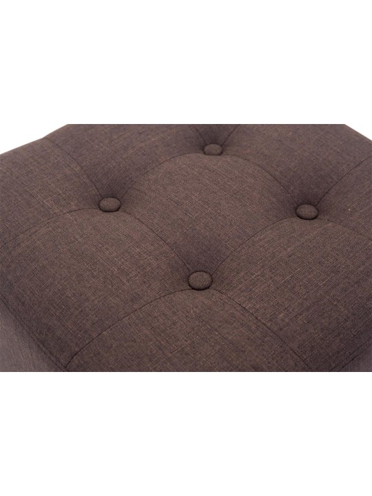 2db fáraó zsámoly készlet, antik fényű, barna