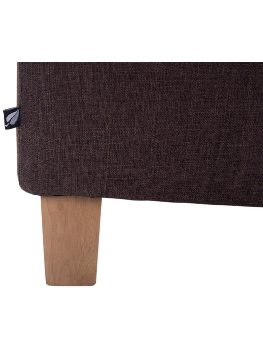 2db fáraó zsámoly készlet, antik fényű, barna