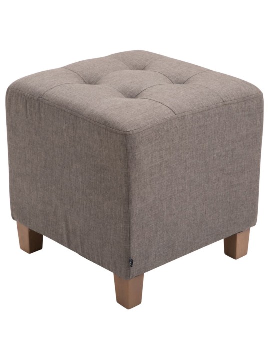 2db fáraó zsámoly készlet, antik fényű, taupe