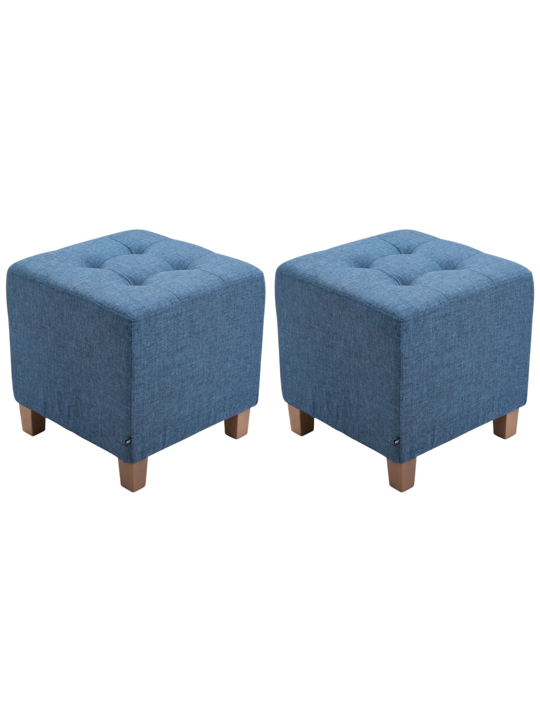 2db fáraó zsámoly készlet, antik fényű, kék