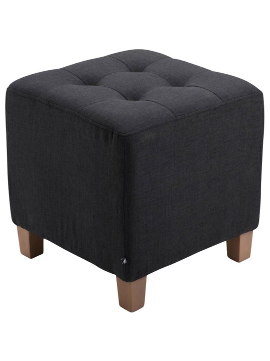 2db fáraó zsámoly készlet, antik fényű, fekete