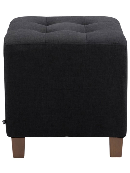 2db fáraó zsámoly készlet, antik fényű, fekete