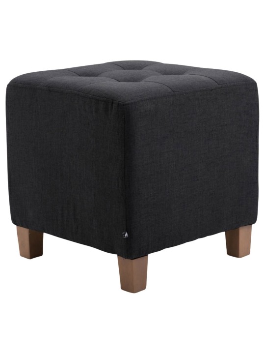 2db fáraó zsámoly készlet, antik fényű, fekete