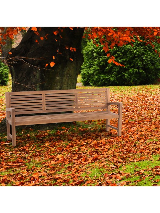 Teak pad Halden 220 cm, teak